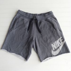 Nike Men's Gray Sweatpant Shorts